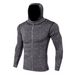Men's Clothing autumn and winter sports jackets fitness running training long sleeves zipper casual hoodie quick-drying jacket_viptrois.com