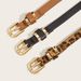 Retro thin belt women's all-match pin buckle small belt decoration simple summer leopard print pants with in stock needle cross-border belt_viptrois.com
