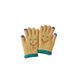 Kids' gloves Children's gloves Color matching smiley face embroidery warm finger gloves knit touch screen gloves_viptrois.com