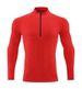 Men's Clothing Running Long-Sleeved Men's Sports T-Shirt Fitness Training Quick-Drying Clothes Stand-Up Collar Half-Zip Tights Breathable_viptrois.com