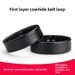 Factory direct top layer cowhide belt ring leather ring buckle meson belt accessories men's belt collar spot_viptrois.com