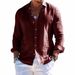 Men's Clothing Printed Beach Short Sleeve Shirt_viptrois.com