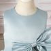 Girls Bow Dress New Style Children's Dress Princess Cross Border Children's Clothing Solid Color Mesh Princess Dress Live Supply_viptrois.com