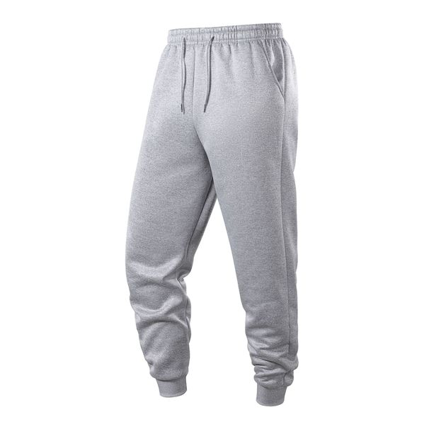 Men's Winter Jogger Pants – Thickened Polyester Sweatpants With Adjustable Drawstring (EU XS-XXXL, Relaxed Fit, Micro-Stretch)_viptrois.com