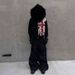Men’s Retro Hooded Jacket With Fur Collar – Streetwear Long Sleeve Pullover | Black/Grey | Sizes S-2XL_viptrois.com