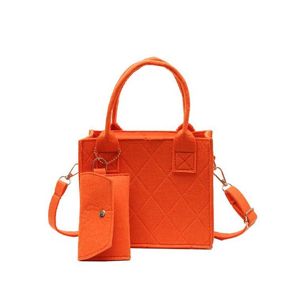 Women's Bags Three Piece Diamond Shaped Indentation Casual Underarm Women's Bag Fresh And Fashionable Casual Hand Held Crossbody Small Square Bag_viptrois.com