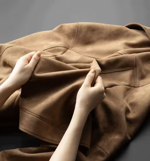 Spring And Autumn Jacket For Men 2023 New Style Cool Trendy Brand High-end Casual Fashion Suede Men's Coat_viptrois.com