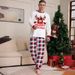 Fawn Christmas Family dress printed homestays pajamas set_viptrois.com