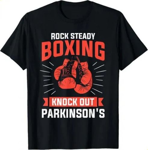 T-shirtrock Steady Boxing Knock 2026 Out Parkinson_s Boxer T-shir_viptrois.com