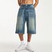 Summer Men's Stylish Versatile Denim Shorts For Everyday Commute Trendy Clothing_viptrois.com