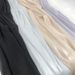Muslim headscarf Solid Color Soft Shiny Gauze Scarf Bright Face Silk Shawl Scarf For Women_viptrois.com