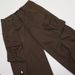 Men's Clothing Retro High Street Overalls With Multiple Pockets, Wide Leg Casual Pants For Men And Women, Loose Mopping Pants_viptrois.com