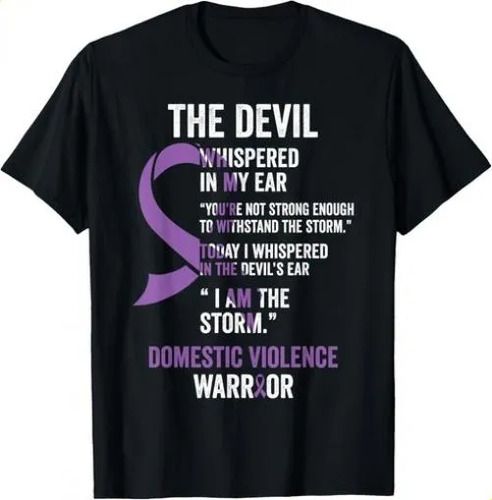 T-shirtt-shirtthe Devil- 2026 Domestic Violence Awareness Support_viptrois.com