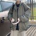Men's Bomber Cotton Coat Winter American High Street Military Green Thickened Motorcycle Baseball Jacket_viptrois.com