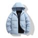 Winter New Korean Style Hooded Jacket Thickened Warm Trendy Cotton Coat Men's Outerwear_viptrois.com