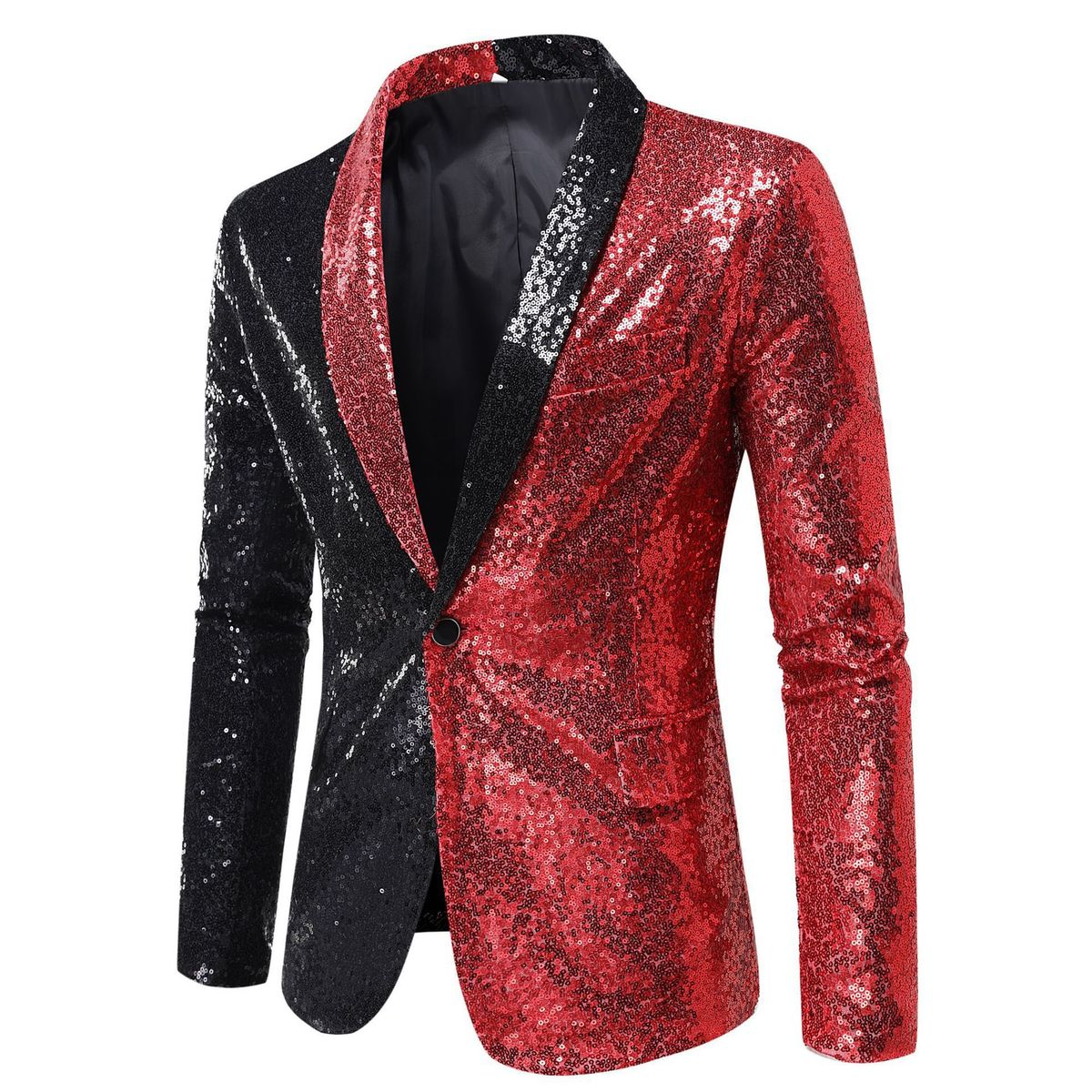 2024 Performance Dress Color Paired Sequins Suit Nightclub Men's Hosting Master Cinema Coat European Size_viptrois.com