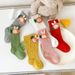 Children's Socks spring and autumn style cute rabbit girls long socks girls baby calf socks comfortable versatile cotton socks_viptrois.com