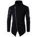 Pure 2025 Cross-Border Men's European Size Spring And Autumn New Style Foreign Trade Stand Collar Slim Fit Knitted Sweater_viptrois.com