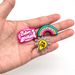 New Inspirational Letter Cute Color Shoes Flower Accessories Accessories Soft Glue Personality DIY Garden Shoes Shoe Buckle_viptrois.com