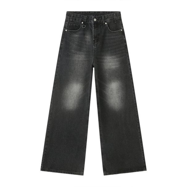 Summer New Arrival Retro Wide Leg Loose Jeans For Men Hot Selling Item With High-Quality Denim_viptrois.com