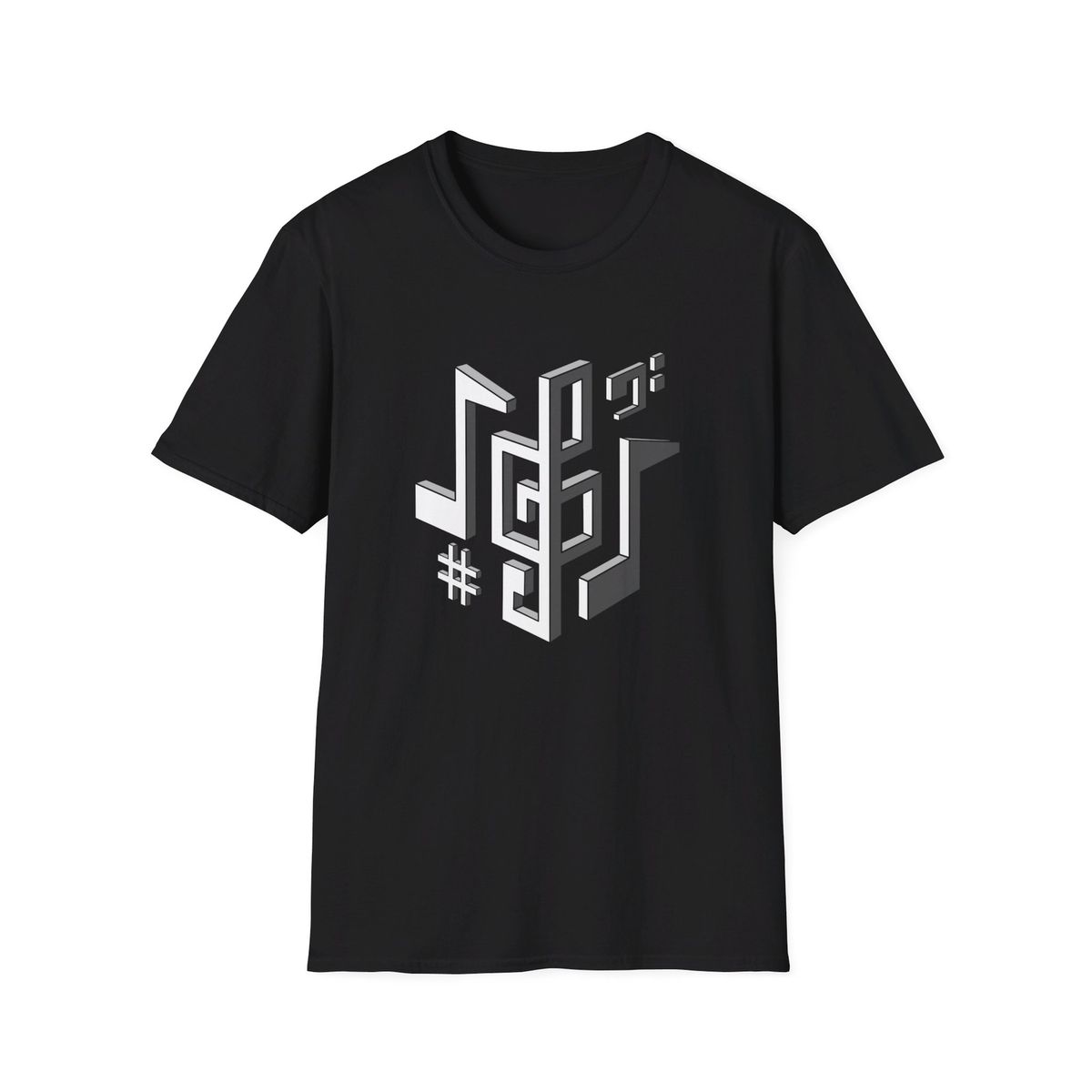 Music Notes T-Shirt Mens Womens Tees Top, Music Shirt, Classic Music Tee, Funny Gift For Musician_viptrois.com