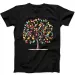 Tree Of Life Hippie Wicca Pagan Shaman Yoga Funny Gift Tee Black T Shirt Mens Womens Tees Top 48_viptrois.com
