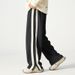 Men's Plus Size Sweatpants - Loose Fit Straight Leg Joggers For Big & Tall - Comfortable Casual Athletic Pants With Elastic Waistband & Pockets_viptrois.com
