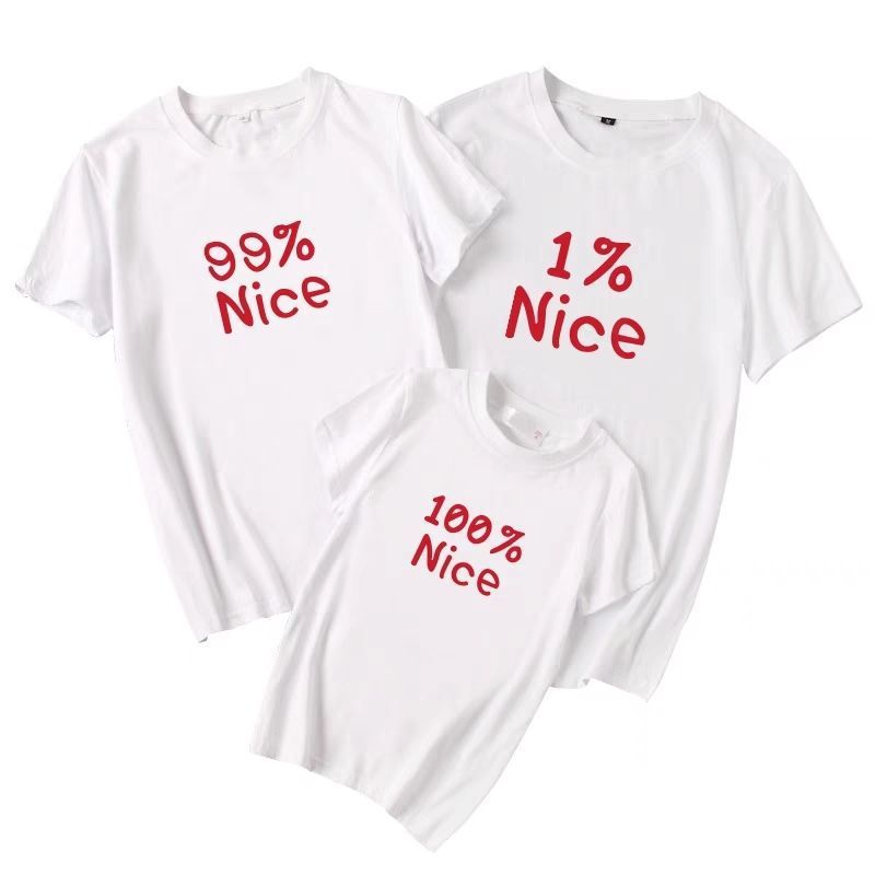 Parent Child Clothing Summer New Style Family Short Sleeved T Shirt Family Of Three Mother And Child_viptrois.com