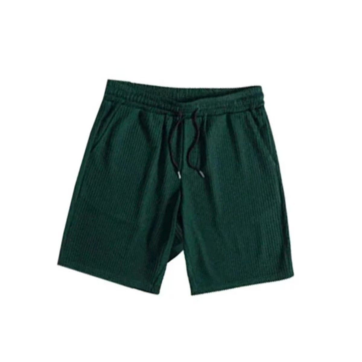 Men's Casual Short Sleeved Shirt And Shorts Set Solid Color Fashion Multi Color Bamboo Wrinkle_viptrois.com
