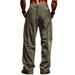 "Men's Corduroy Casual Pants – European Size, Loose Fit, Elastic Waist, Trendy Autumn Style (Black/Khaki/Blue/Gray/Green/Brown, XS-XXXL)"_viptrois.com