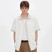 Men's Striped Faux Two Piece Short Sleeve Shirt Casual Versatile Loose Fitting Stylish Sophisticated Summer Everyday Commuting_viptrois.com