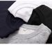 Fleece Sweater Men's And Women's Autumn And Winter Crew Neck Hoodless Loose Long-sleeved Top_viptrois.com