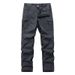 Men's Clothing Retro Cargo Pants American Retro Straight-Leg Cargo Pants - Stretch Workwear Pants In Black, Khaki, Grey, Army Green & Navy Blue_viptrois.com