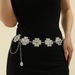 New Classic Turquoise Waist Belt Versatile Dress Bohemian Style Body Chain_viptrois.com