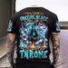 Men's Clothing 3D Printed T Shirt Skull Series Round Neck T Shirt_viptrois.com
