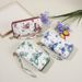 Wallet Card Cases Exclusive New Ladies Bag Korean Version Butterfly Print Fashionable Simple Atmosphere Mobile Phone Bag Double Zipper Clutch Bag_viptrois.com