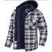 Pure 2023 Foreign Trade Hot-Selling Men's Clothing European And American Style Autumn Winter Thickened Cotton Plaid Long_viptrois.com