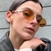 VOOTHOST Classic Round Oval Sunglasses for Women Men Brand Designer Brown Metal Frame Sun Glasses Trend Shades UV400 F0099_viptrois.com