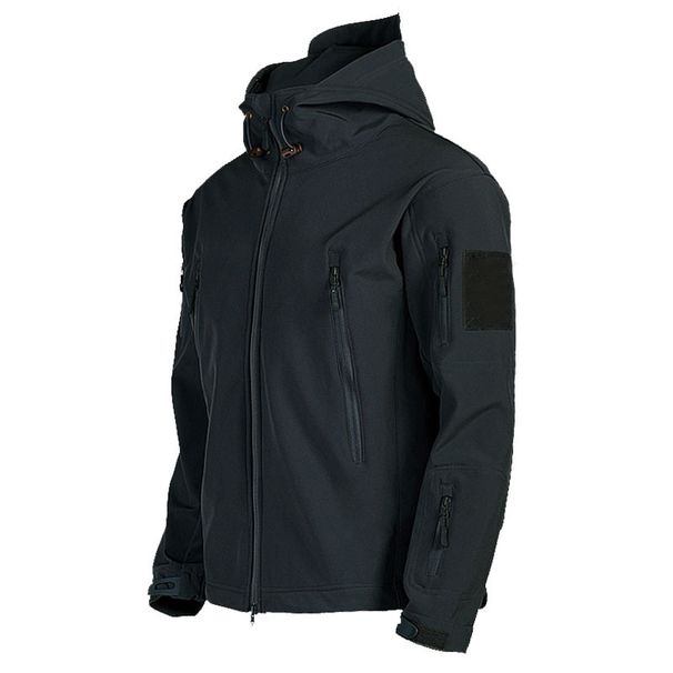 Men's Clothing Windproof And Waterproof Soft Shell Jacket Men's Outdoor Tactical Jacket Military Fan Clothing M65 Cold Proof Clothing Coat_viptrois.com
