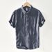 Men's Clothing Ramie Breathable And Comfortable Solid Color T Shirt Chinese Style Retro Casual Shirt_viptrois.com