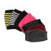 Unisex Striped open-finger wrist cuff for men and women thin knitted children's writing short solid color DIY gloves_viptrois.com