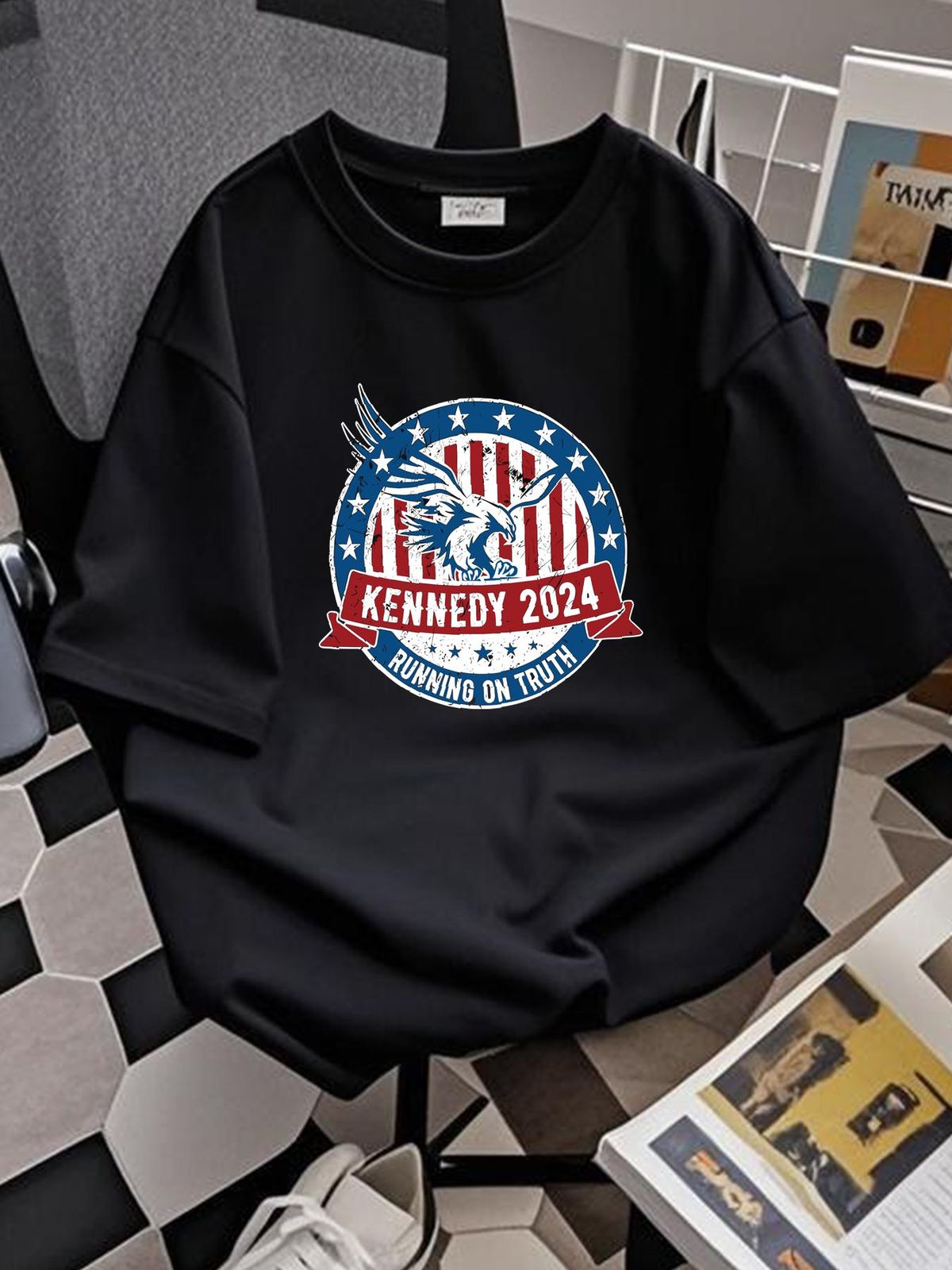 Kennedy 2024 Truth T-Shirt, Kennedy Running For President 2024, Rfk Jr For Presi Unisex Graphic Casual Comfortable Versatile Fashion Soft Stylish_viptrois.com