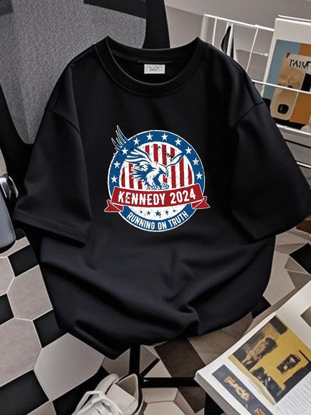 Kennedy 2024 Truth T-Shirt, Kennedy Running For President 2024, Rfk Jr For Presi Unisex Graphic Casual Comfortable Versatile Fashion Soft Stylish_viptrois.com
