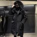 2025 New Large Fur Collar Mid Length Down Jacket For Men, Thick And Warm, Knee High Multi Pocket Winter Jacket_viptrois.com