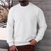 Men's Jacquard Knit Sweater – Casual Long-Sleeve Pullover With Ribbed Hem, Lightweight & Breathable For Fall Outfits_viptrois.com