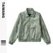 Men's Clothing Retro Lapel Leather Jacket Men's Autumn and Winter New Loose Casual Coat_viptrois.com