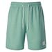 Men's Solid Color Corduroy Sweatpants Lace Up Casual Shorts Five Point Simple Design Summer Bottoms_viptrois.com
