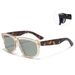 Oversized Square Concave Sunglasses - UV400 Protection (2025 European-American Fashion, Unisex Large Frame Design)_viptrois.com
