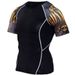 Men's Clothing Tights Men's Short Sleeves Fitness Basketball High Elastic Running Quick Drying Breathable Training Bottom Sports Compression T Shirt_viptrois.com