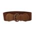 Waist Fashion Dress Women's Leather Buckle Animal Print Elastic Wide Belt_viptrois.com